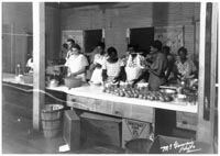 Women Working in a Cannery
