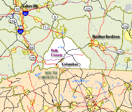 Polk County Map