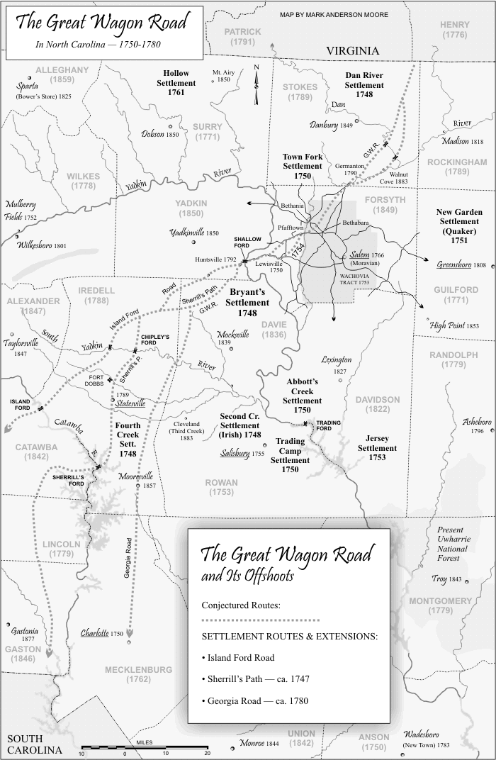 The Great Wagon Road